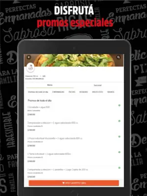 Empanadas Don Antonio android App screenshot 1